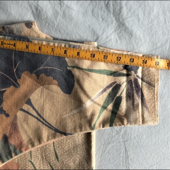 Vintage cotton cropped floral top - Picture 11 of 11